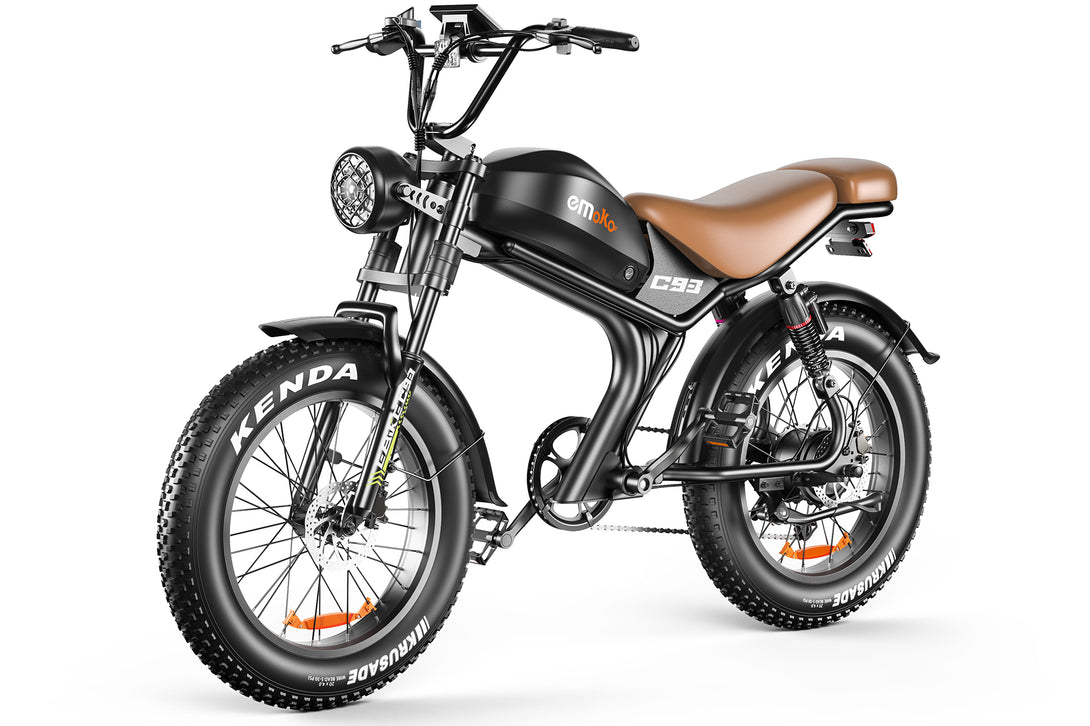 Emoko C93 48V Fast Moped-style Ebike Fat Tire 1000w Motor for adults Emoko C93 48V Fast Moped-style Ebike Fat Tire 1000w Motor for adults